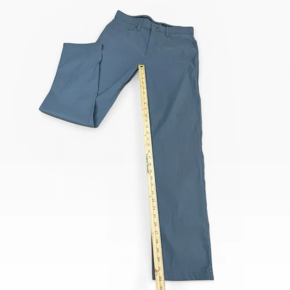 Gerry Men's Blue Tech 5 Pocket Stretch Fabric Comfort Waistband Pant 32X34